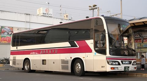 阪急バス「さぬきエクスプレス大阪号」丸亀直行便　827（H24.02.17）