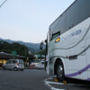 名鉄バス　名古屋－松山線　上分PAにて