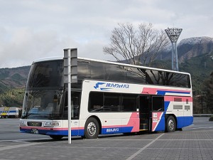 西日本JRバス「東海道昼特急大阪6号」　足柄休憩中