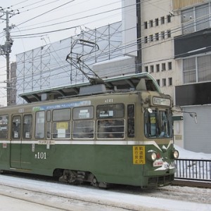 札幌市電　M101号
