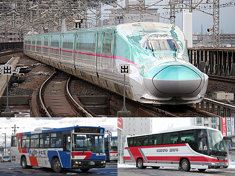 北海道新幹線開業に伴うバス会社の対応について
