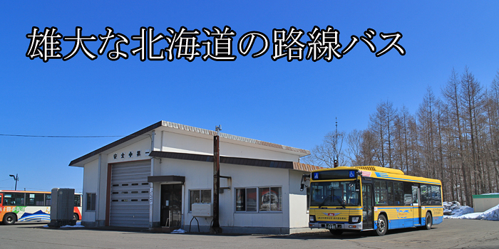北海道路線バス紀行　Vol.01　宣伝バナー01　700×350