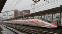 JR西日本「ハローキティ新幹線」（こだま741号　500系V2編成）を見てみる