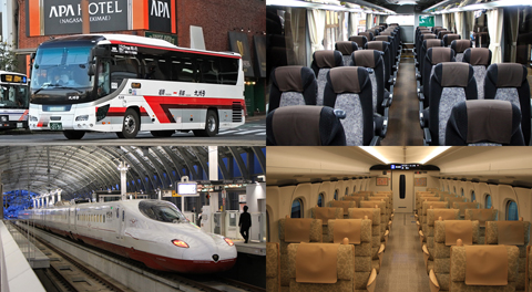 2023年10月　福岡～長崎　バスVS鉄道往復移動　アイキャッチ用　480