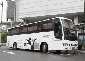 西鉄高速バス「さぬきEXP福岡号」・796_01(高松駅にて)                           
